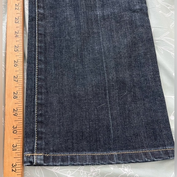 Indigo Palms Women's Newport Palms Denim Jeans, Straight Leg; Size 6R 28 Waist - Picture 9 of 10